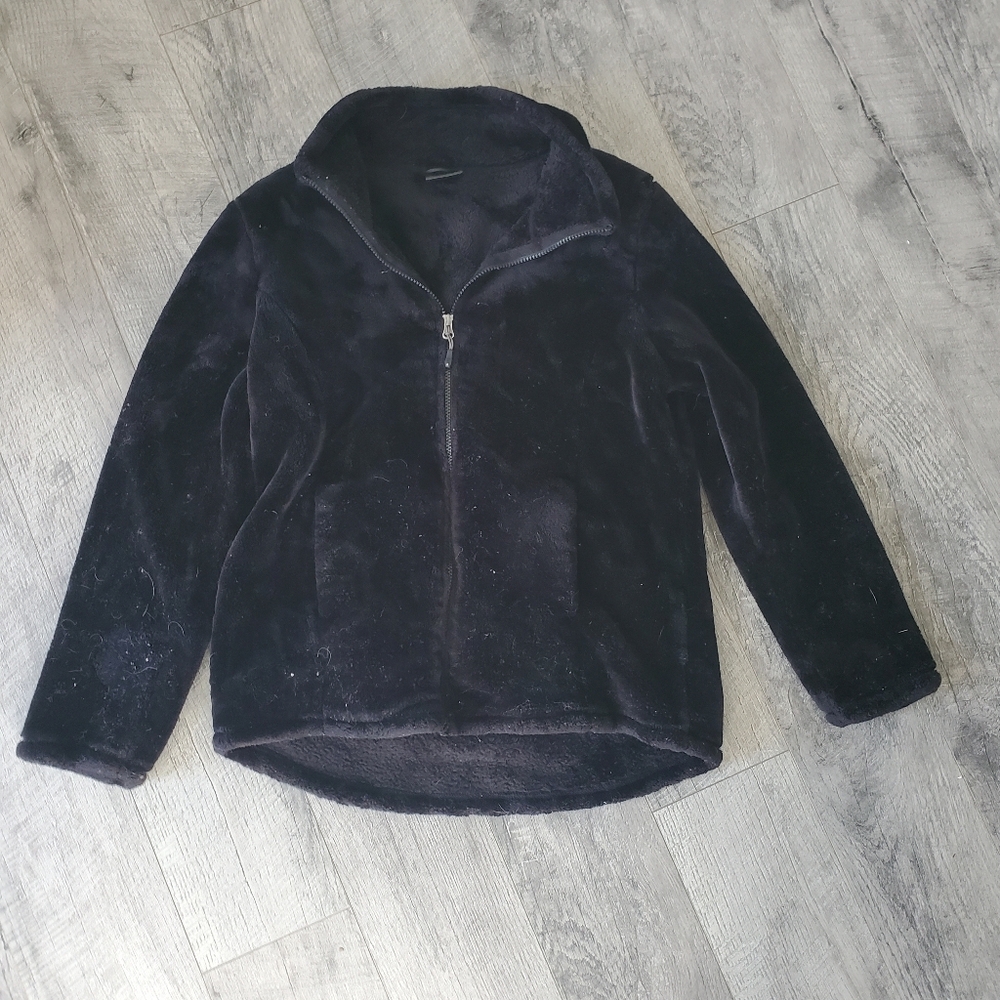 Black 32 Degree Heat Fleece Zip Up